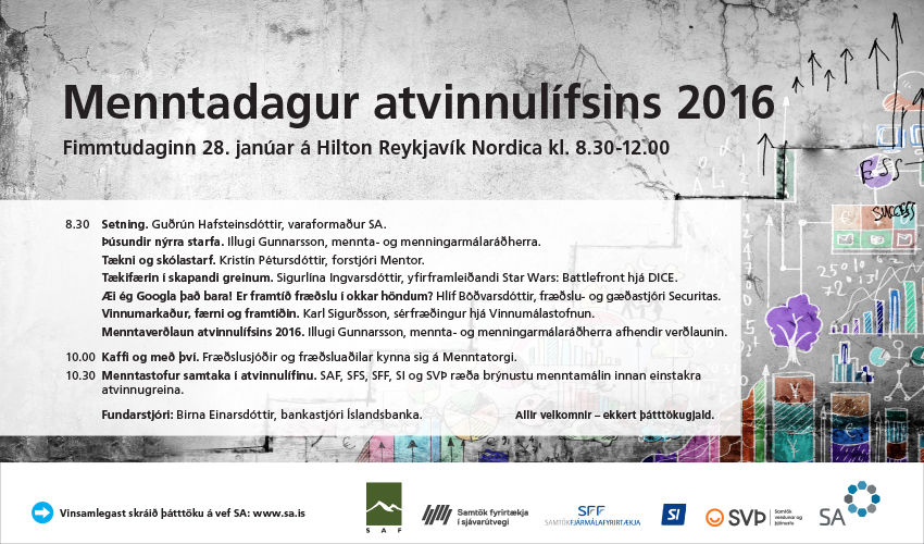 Menntadagur atvinnulífsins 2016