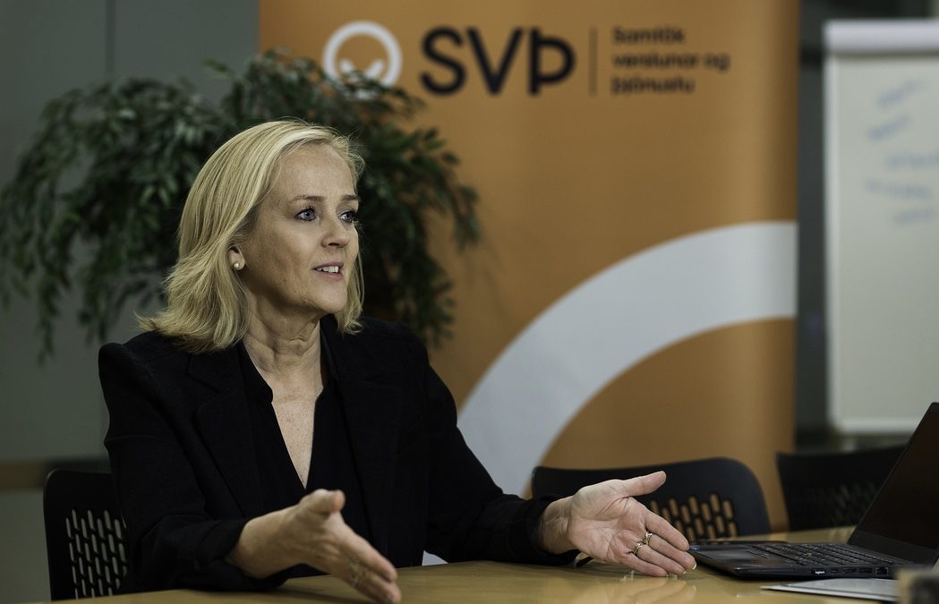 Margrét Sanders í viðtali í Viðskiptablaðinu