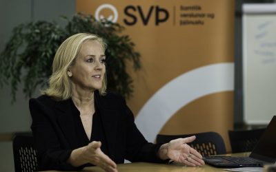 Margrét Sanders í viðtali í Viðskiptablaðinu