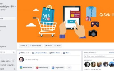 Facebook hópur fyrir félagsmenn helgaður stafrænni verslun