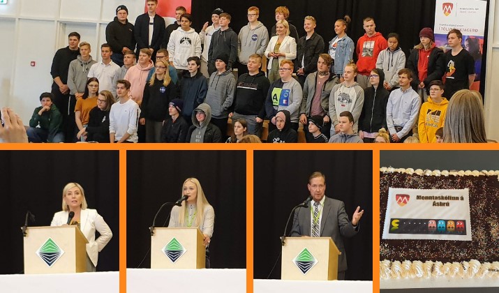 Hamingjuóskir með skólasetningu náms í tölvuleikjagerð hjá Keili