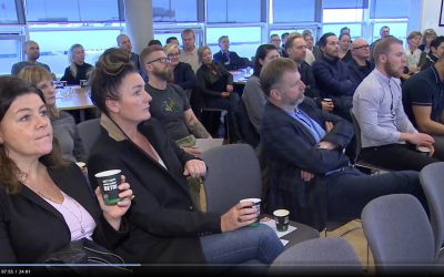 Troðfullt hús, upptaka og RÚV fréttir af tölvuglæpaviðburði SVÞ