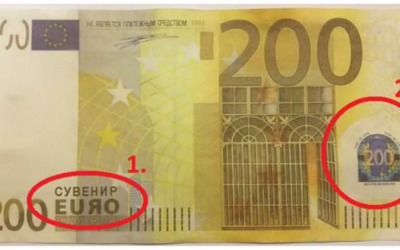 Mikilvæg tilkynning varðandi falsaða seðla