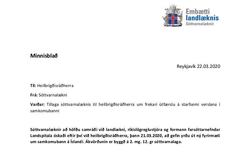 Hvernig virkar samkomubannið fyrir verslanir (uppfært 23. mars 2020)