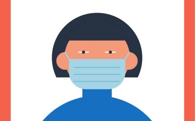 Grímuskylda – plakat fyrir fyrirtæki