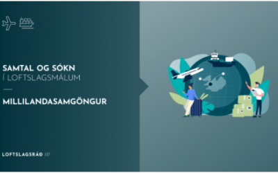 Samtal og sókn | Streymisfundur um loftlagssamgöngur 14. mars n.k.