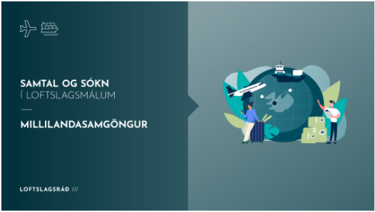 Samtal og sókn | Streymisfundur um loftlagssamgöngur 14. mars n.k.
