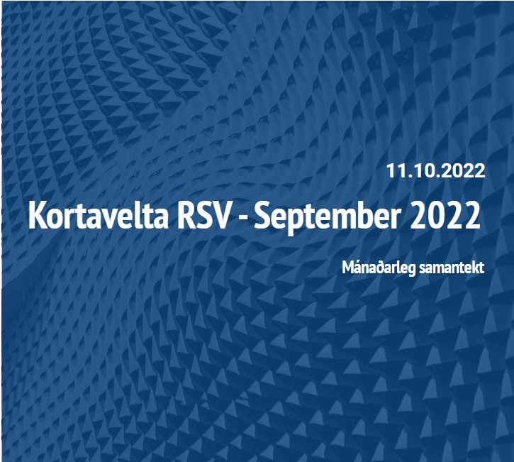 Ferðamannavelta í september jókst um 18,4% á milli ára.