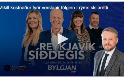Mikill kostnaður fyrir verslanir fólginn í rýmri skilarétti | Bylgjan Reykjavík Síðdegis