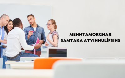 Menntamorgnar Samtaka atvinnulífsins hefja göngu sína á ný 5.janúar n.k.